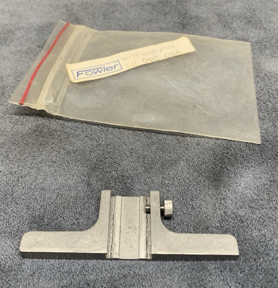 Fowler Dial Caliper Depth Gage Attachment 52-090-006 (NOS)