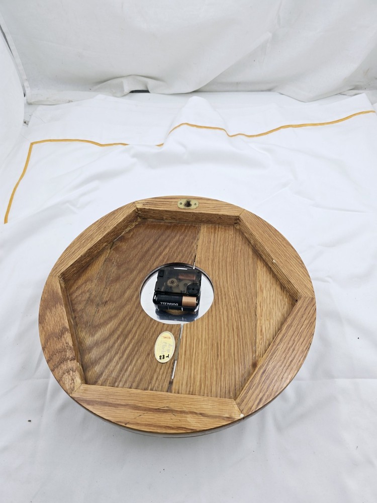 Vintage Bell Clock Ship's Clock Porthole Clock 13 In