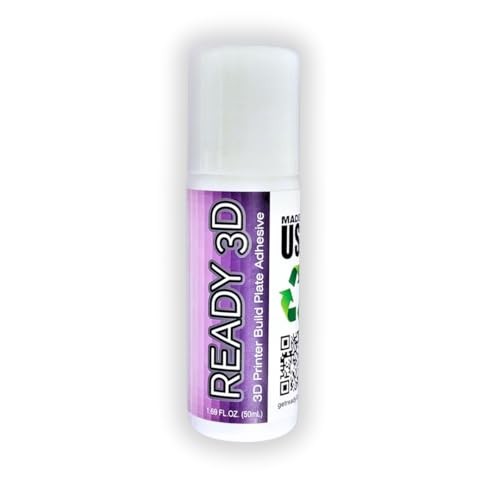 3D Printer Build Plate Adhesive (50mL) - Excellent Hold and Easy Release -