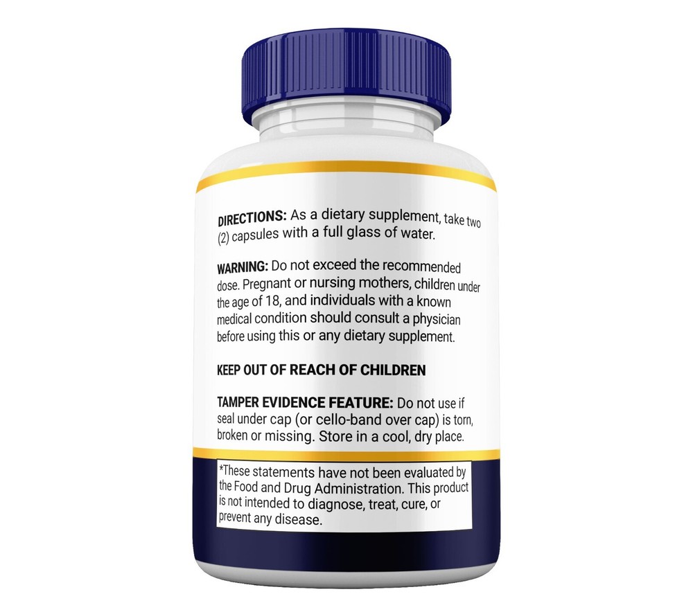 Brain Defender Capsules, Maximum Strength Pills Cognitive and Brain (5 Pack)