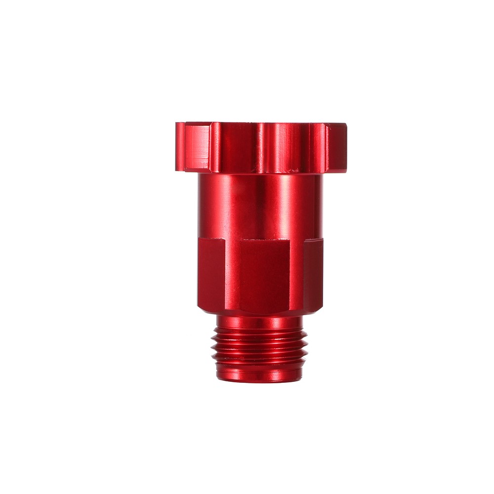 1PCS For Connector M16*1.5mm External Thread Red Spray Gun Adapter Universal