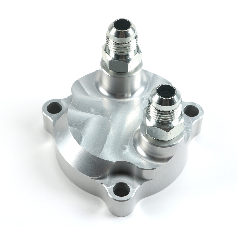 For Yamaha Warrior Raptor 350 Oil Filter to oil Cooler Adapter Billet