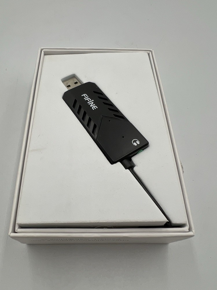 FIFINE USB Lavalier Microphone System Plug & Play PC Laptop Streaming Mic