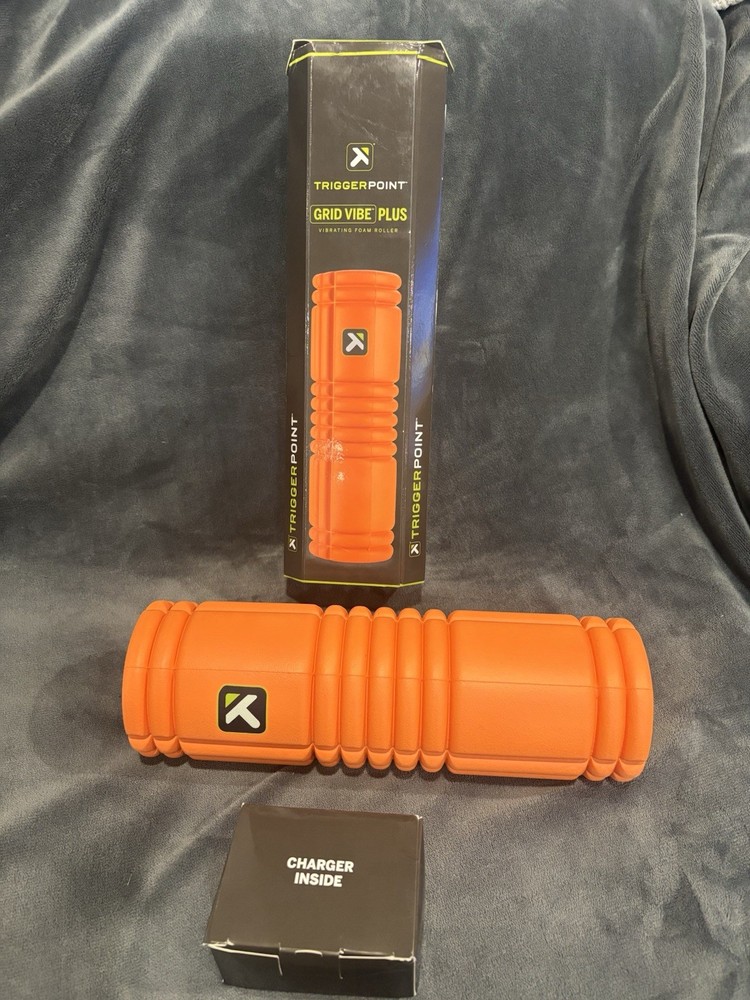 TriggerPoint GRID Vibe Plus Foam Roller - Orange. New Open Box