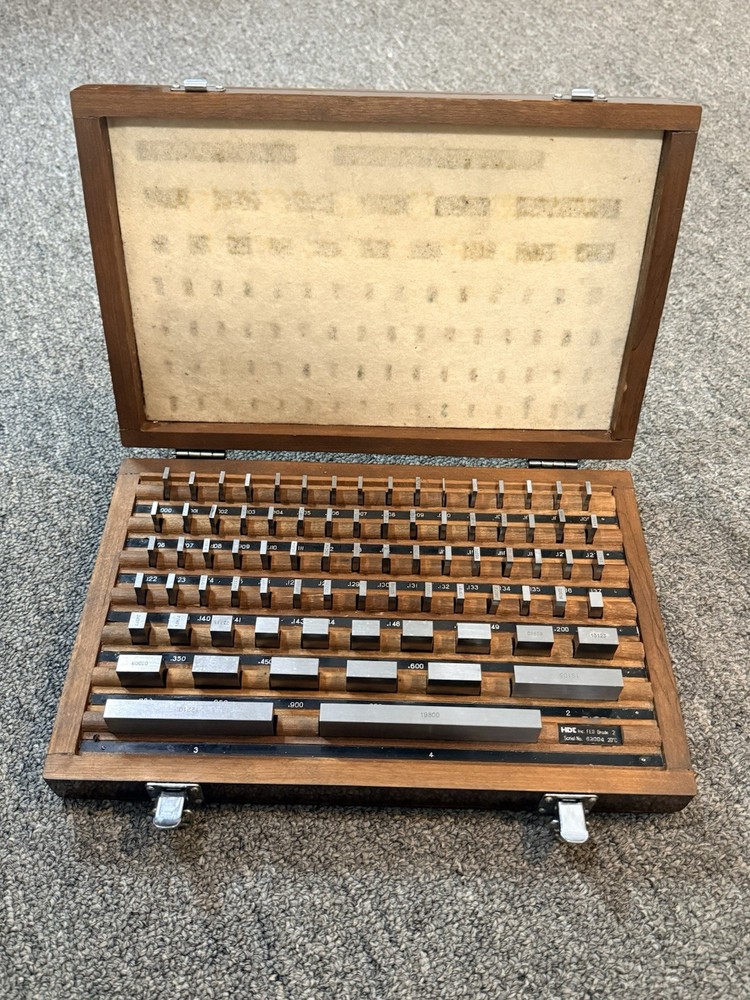 HDT GAGE 81 pc BLOCK SET FED GRADE 2