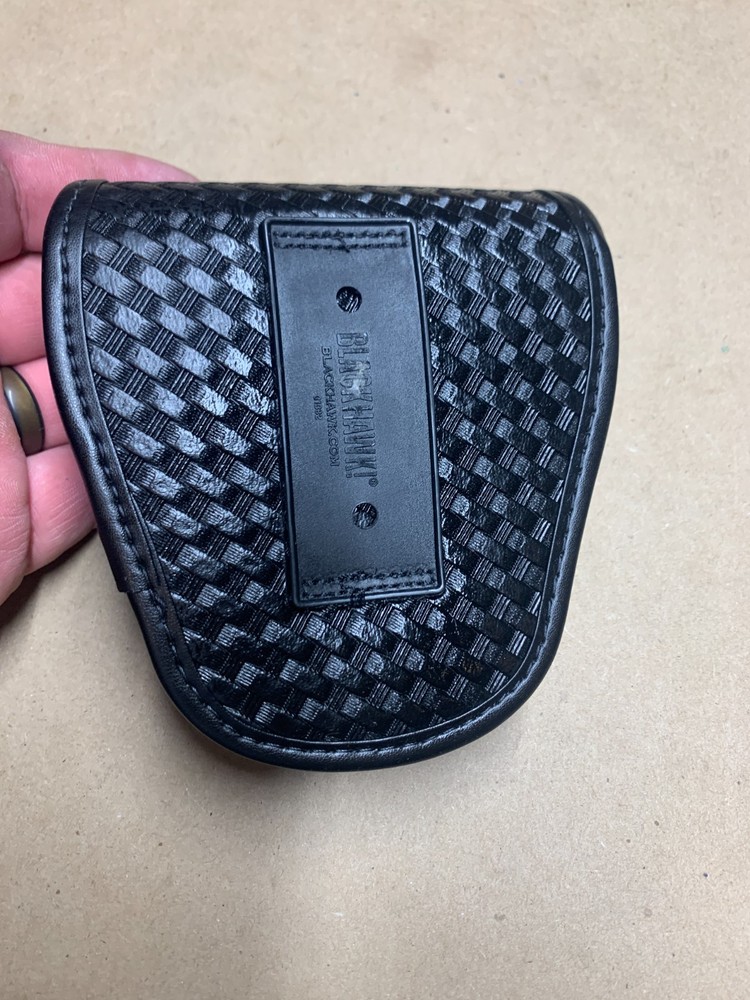 Blackhawk Oversize Cuff Pouch Basket Weave