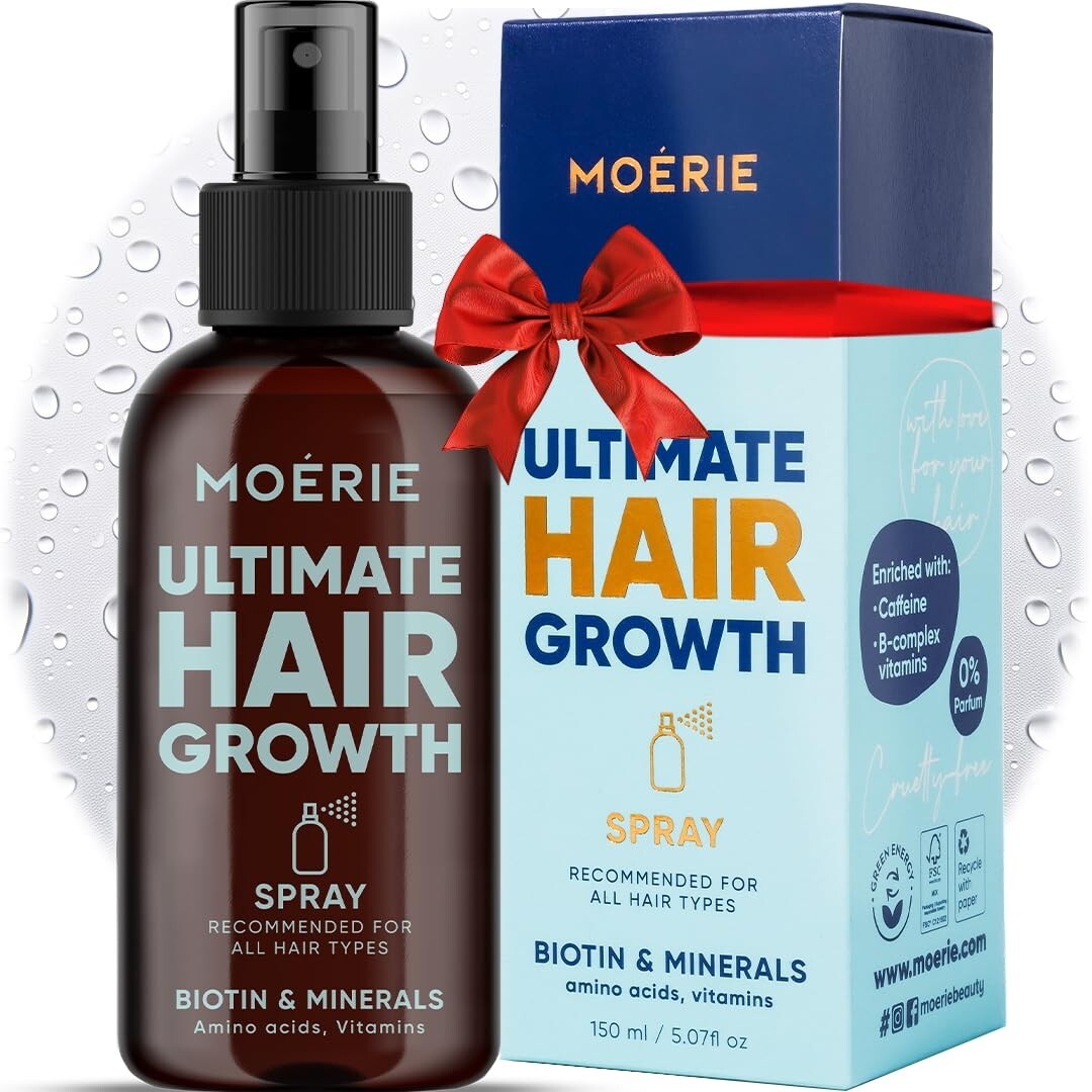 NEW! Moerie Ultimate Hair Growth Spray - Fresh Scent (Packaging May Vary)