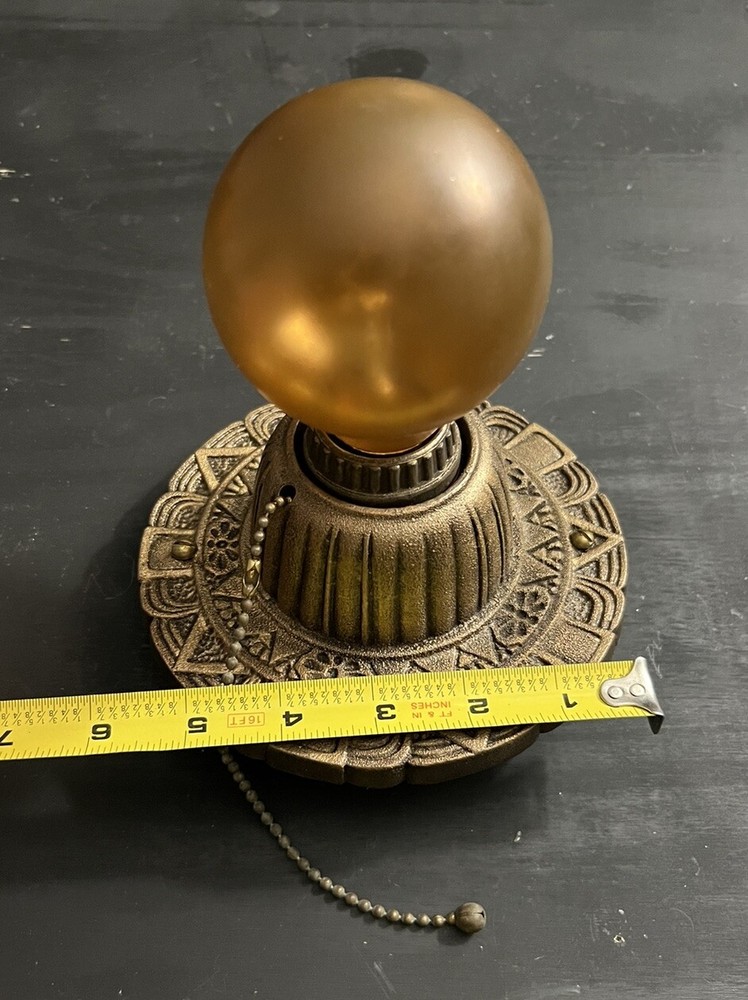 Rewired Single Flush Mount Rewired Polychrome Finish 25G