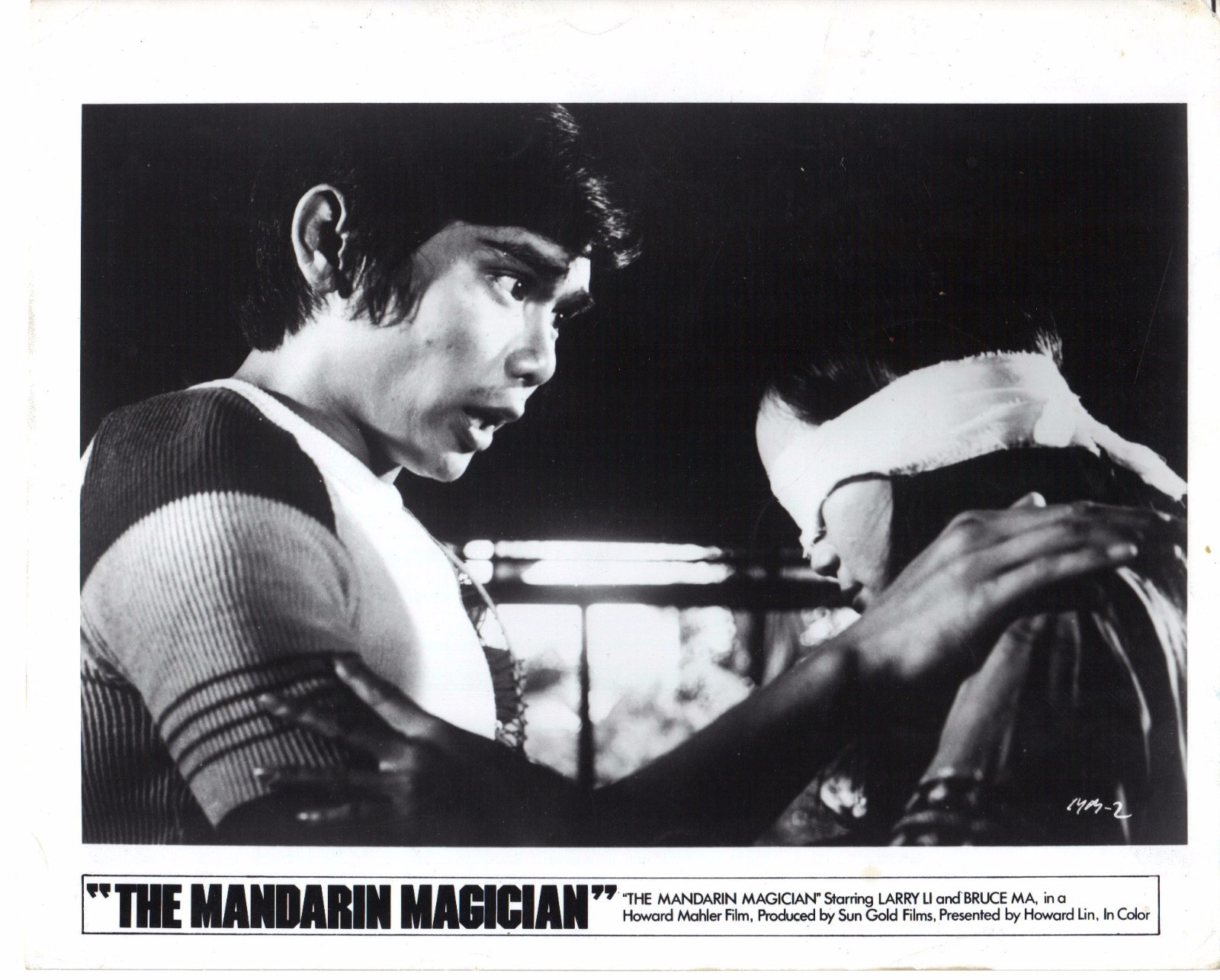 The Mandarin Magician Larry Li 1974 8x10 Photo Lobby Card Kung Fu Martial Arts
