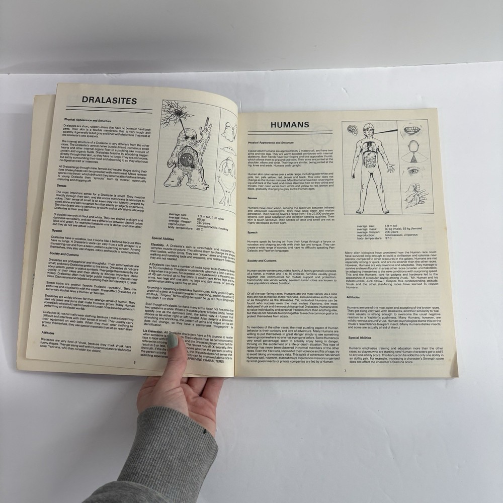 TSR Star Frontiers Alpha Dawn Basic Expanded Game Rules