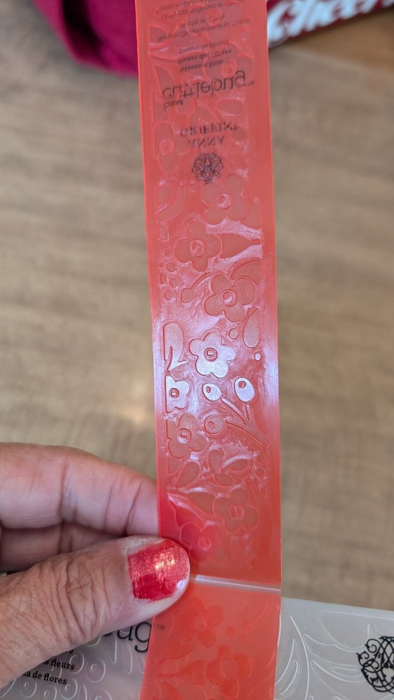 Blossom Dance Cricut Cuttlebug Anna Griffin Embossing Folder & Border