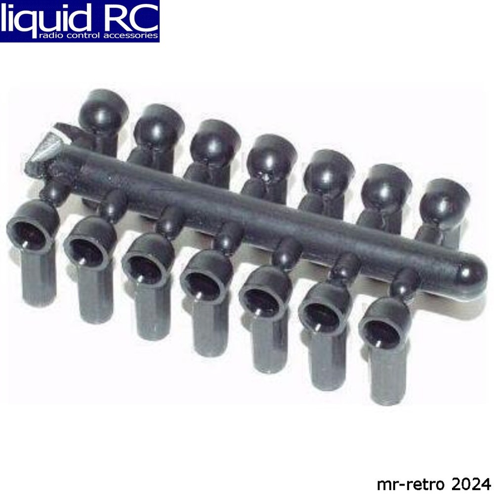 Associated 6274 Nylon Ball Cup 4-40 (14)