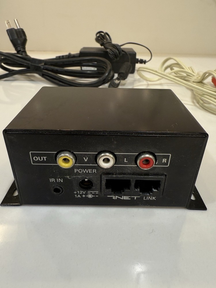 Russound RAVD1 RNET A/V Decoder (3 Units) w/Connecting Cable & Power Cord Bundle