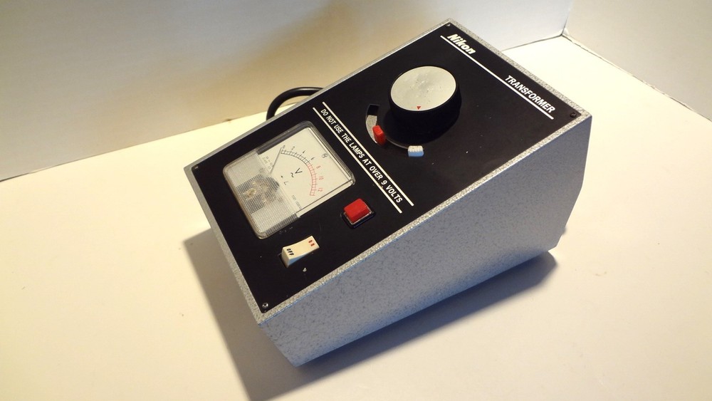 NIKON TRANSFORMER POWER SUPPLY OPTIPHOT 0-6 VOLT 9 MAX.