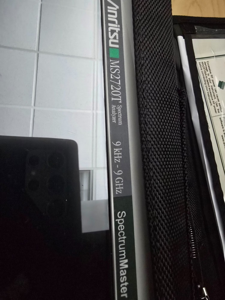 Anritsu MS2720T Spectrum Master Spectrum and Interference Analyzer