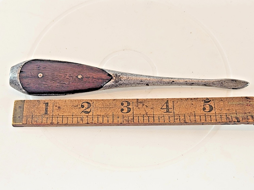 Antique London Pattern 6" Cabinet Maker Screwdriver Perfect Handle Forged