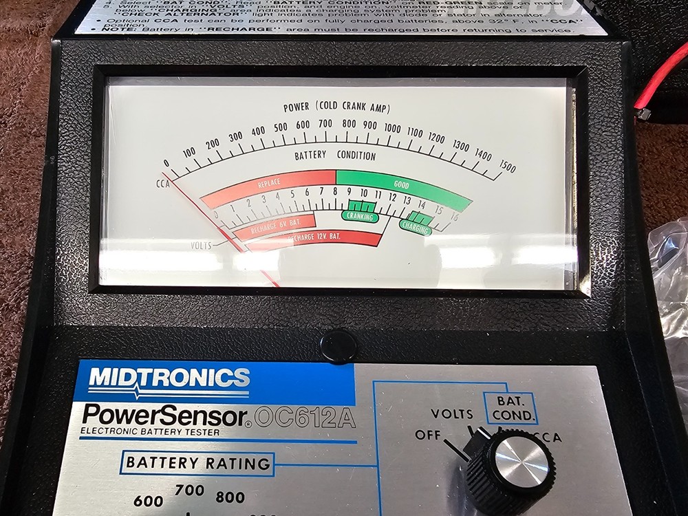 Midtronics Power Sensor Electronic Battery Tester OC612A Automotive