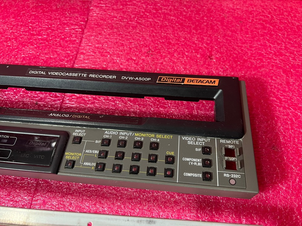 Sony DVW-A500P DIGITAL VIDEOCASSETTE RECORDER ''Panel only''