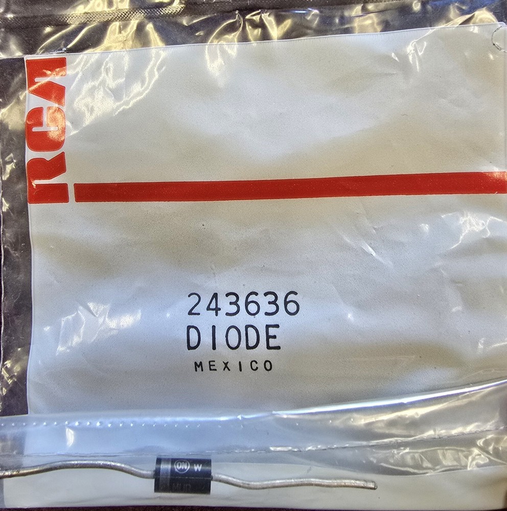 RCA 243636 Diode * NEW in OEM PACKAGE *