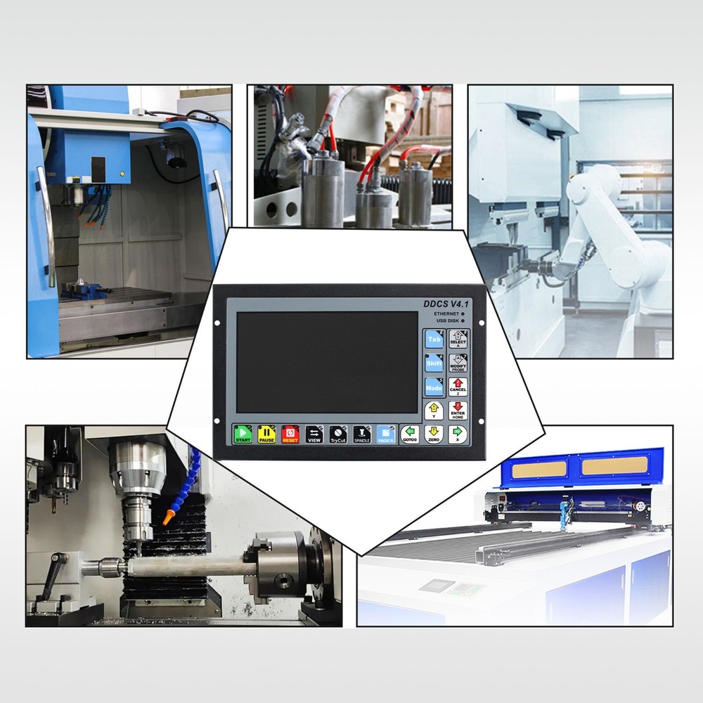 US丨4 Axis CNC Engraver Machine System Offline Standalone Controller PLC DDCSV4.1