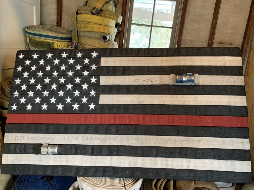 Fire Hose Flags