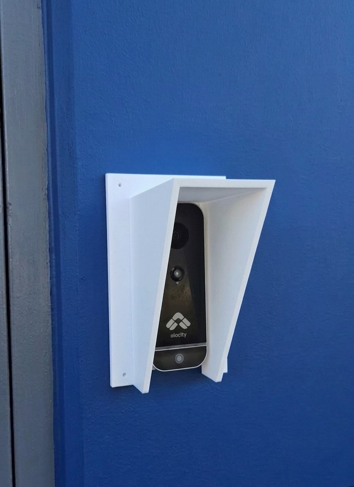 Custom Protective Hood for Alocity F3D100 Reader Unit