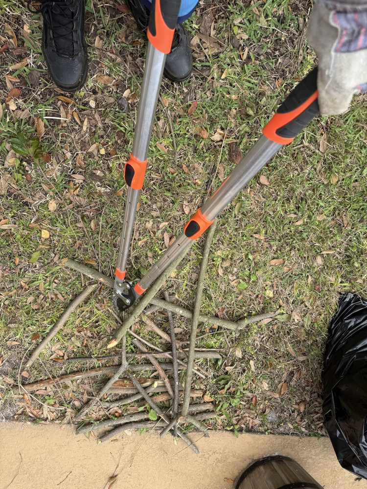 41" Extendable Anvil Lopper Tree Trimmer w/ Compound Action Chop Thicker Branch