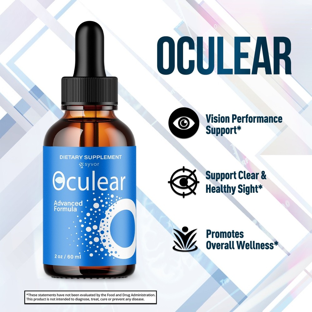(1 Pack) Oculear Drops Advanced Support Healthy Eye Vision Ocu Lear 30 Servings