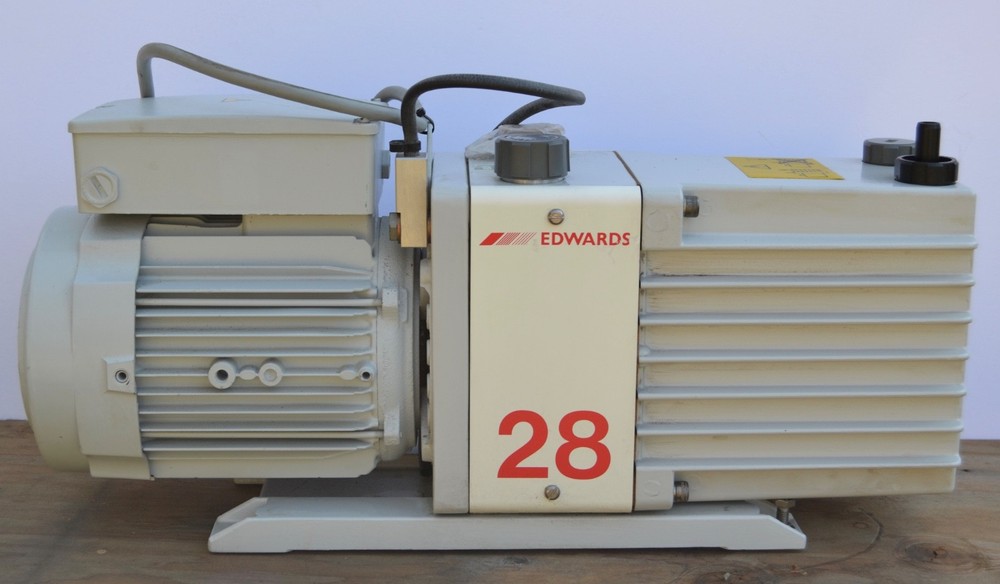Edwards E2M28 Rotary Vane Vacuum Pump 1PH Dual Stage