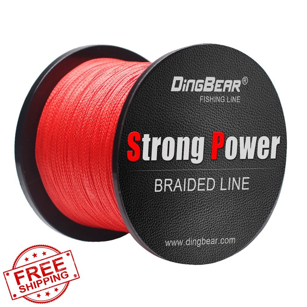 Dingbear Braided Fishing Line 437yd-5000yd Strong Pull