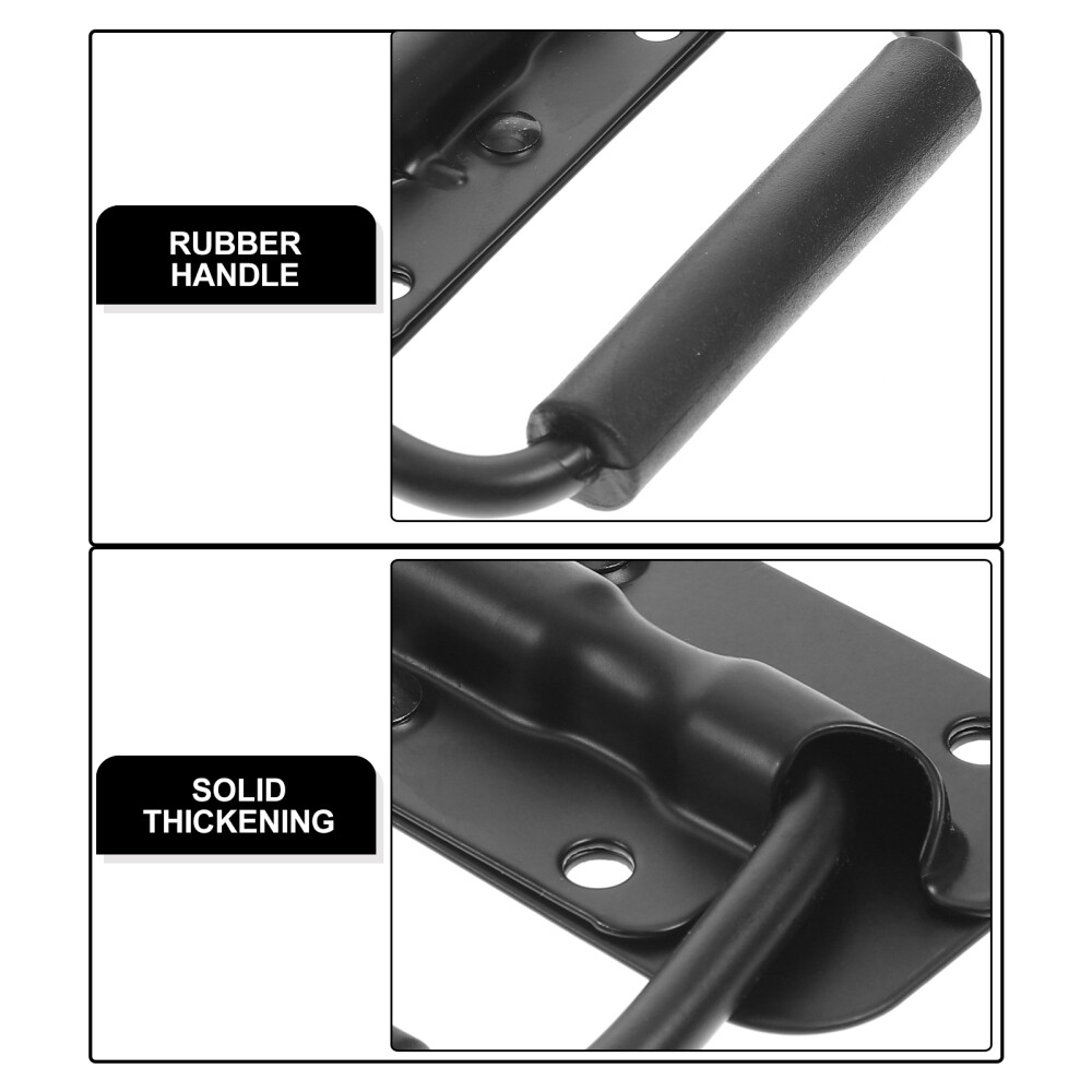 4 Pcs Flush Lift Ring Folding Handle Smooth Surface Ergonomic