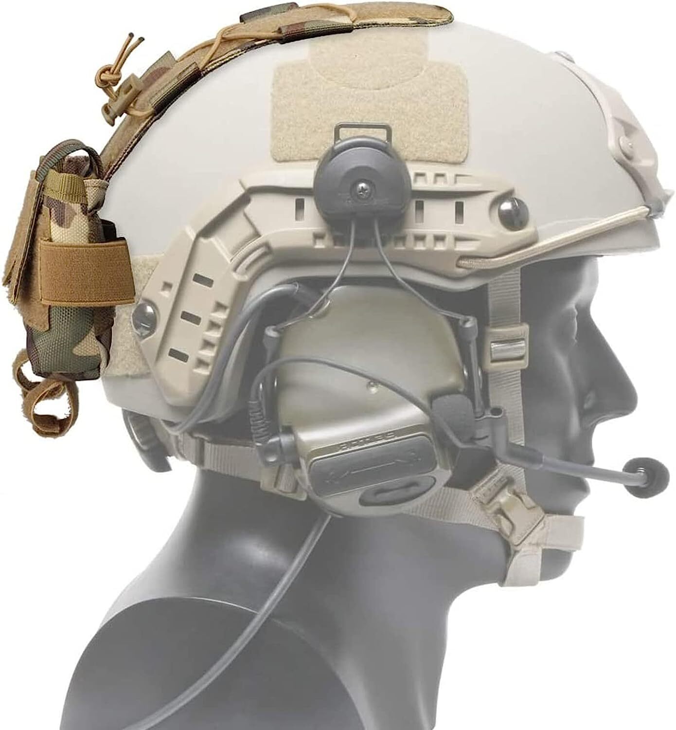 Tactical Helmet Battery Counterweight Pouch MK1 Helmet Battery Pack Balance Bag