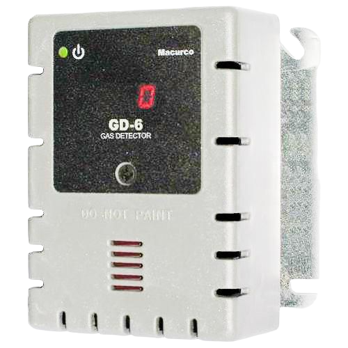 MACURCO GD-6 WHITE - White Housing-Combustible Fixed Gas Detector & Controller
