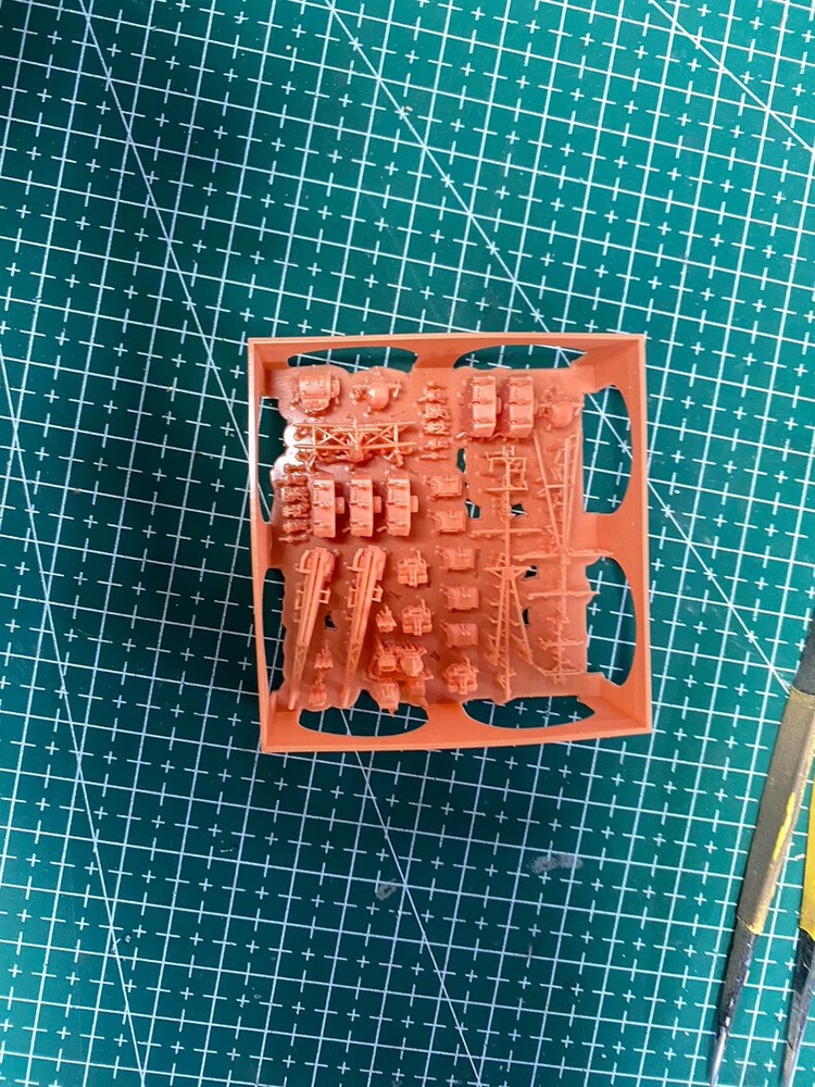 3D Printed 1/700 British Southampton-classcruiser Unpainted Model Kit
