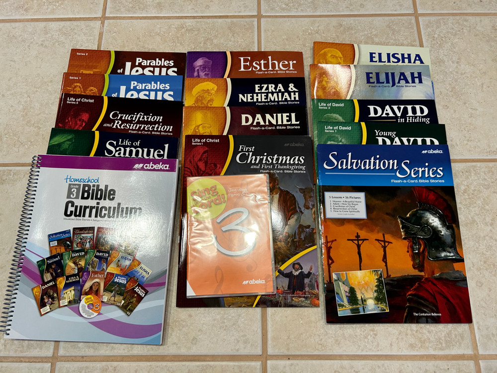 Abeka 3rd grade Bible Kit