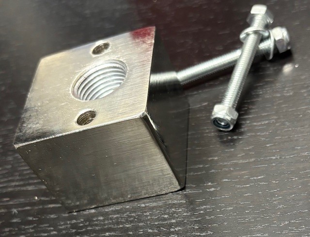 Unloader Block 1/2" fpt x 1/2" fpt