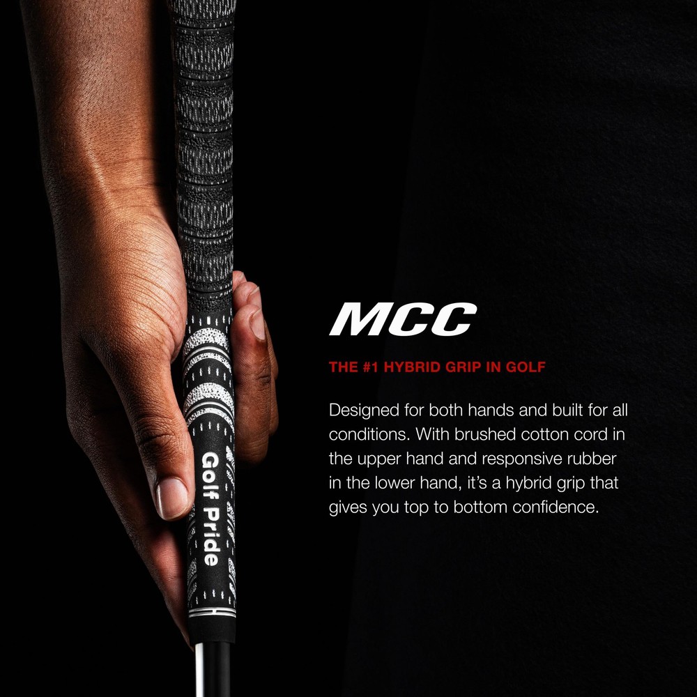 Golf Pride MCC Teams Light Blue/White Midsize Golf Grip