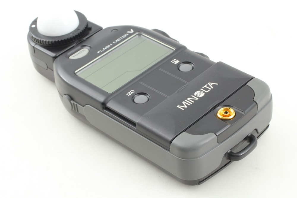 [ MINT ] Minolta Flash Meter V Digital Exposure Light Meter w/ Case From JAPAN