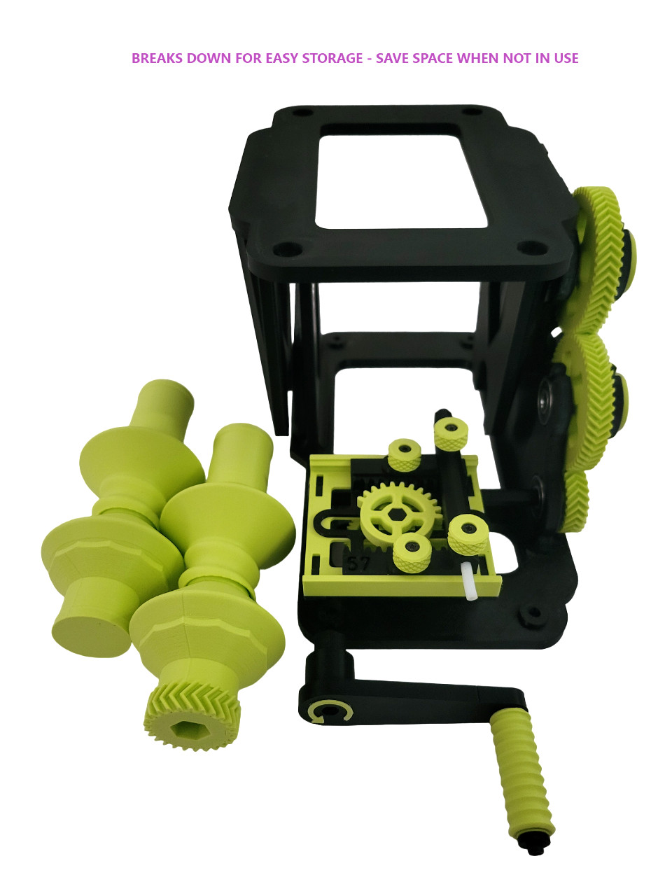 UPGRADED Universal 3D Filament Re-spooler/Transfer - Pre-assembled - Bambu Lab