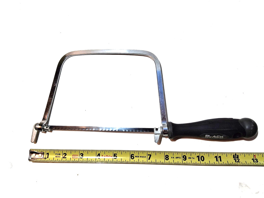 BLACK DIAMOND COPING SAW 6-1/2" BLADE, CUSHIONED HANDLE