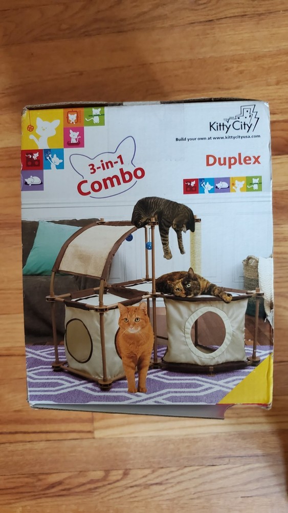 KittyCity Duplex 3-in-1 Combo
