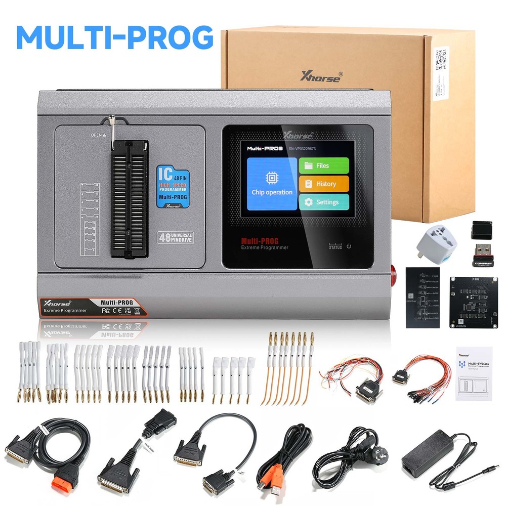 Xhorse MULTI-PROG E-CU TCU IMMO Programmer+GODIAG GT100+ E-CU GPT Boot Adapter
