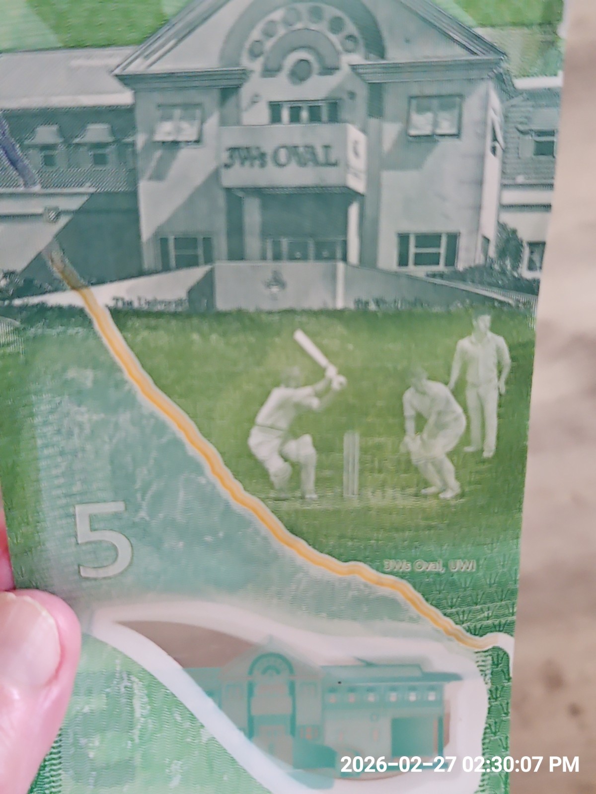 Barbados 5 And 10 Dollar Beautiful Polymer Notes