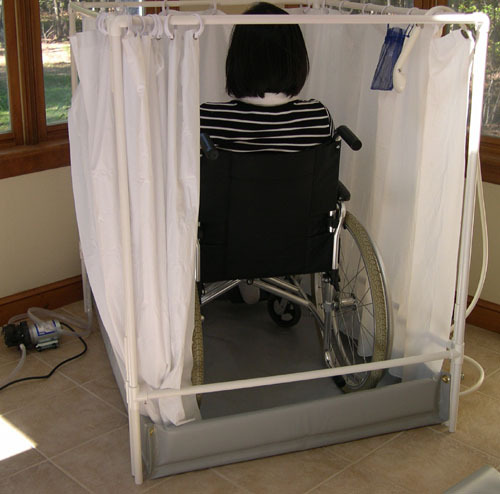 Portable Shower | Wheelchair-accessible Showers | LiteShower Standard Model