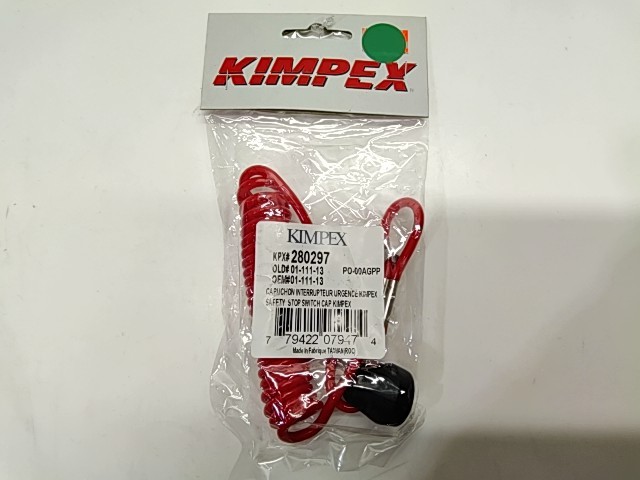 Kimpex Safety Stop Switch Cap - 2000 Kimpex NOS