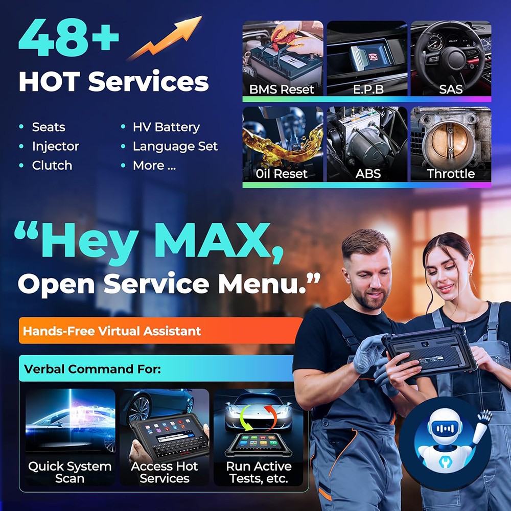 Autel MaxiSYS Ultra S2 Diagnostic Scanner VCMI2 Programming Coding, 48+ Service