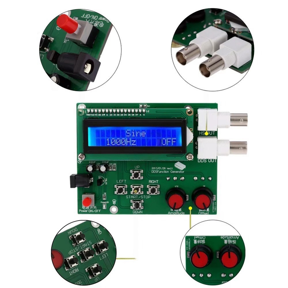 Generator Pulse Frequency DDS Function Generator DIY Kit Module7900