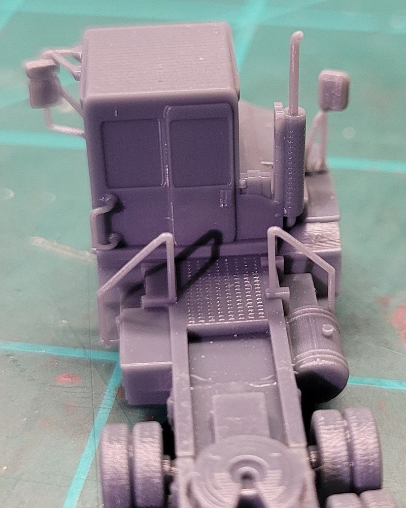 N Scale Semi Trailer Yard Mule 4 Pack - MODULAR DESIGN! READ DESCRIPTION!