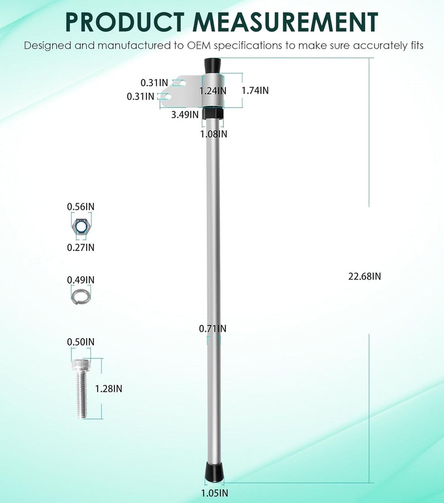Replace Part for 1862050 Bow-Mount Stabilizer Kit Compatible w/ Ultrex, Fortrex