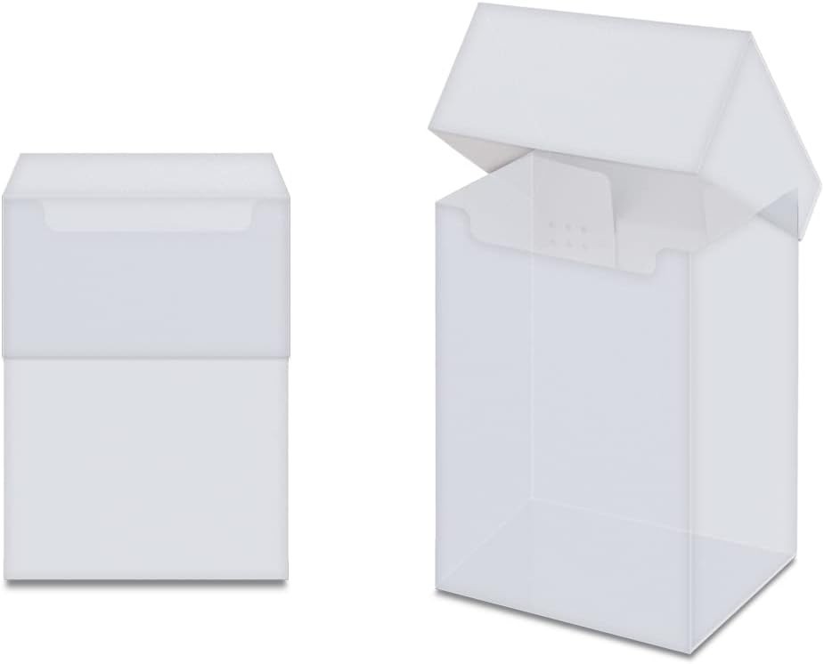 Compact Ultra PRO Deck Box for 80 Cards - Lightweight & Durable Storage Solution